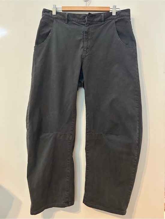 Nili Lotan Pants - Nili Lotan Carbon Shon Barrel Leg Pant | Size 8 | Issue 2609988 |